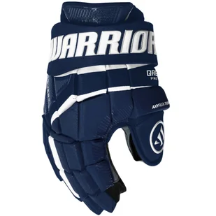 Rękawice hokejowe Warrior Covert QR6 PRO Navy Junior 10 cali - Hokej - miniaturka - grafika 1