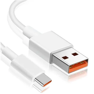 Kabel Xiaomi oryginalny USB - USB-C typ C mocny szybki 120W PD 6A 1M przewód Biały - Kable - miniaturka - grafika 13