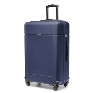 PUCCINI Walizka Duża Podróżna Na Kółkach Twarda ABS Granatowa ABS029A-7A - Walizki PUCCINI Walizka Duża Podróżna Na Kółkach Twarda ABS Granatowa ABS029A-7A - Walizki - miniaturka - grafika 1