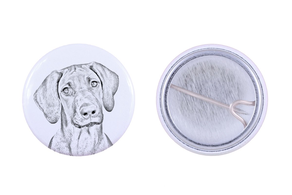 Rhodesian Ridgeback, Afrykański pies na lwy - przypinka z twoim psem, dodaj własne foto, marka Art-Dog