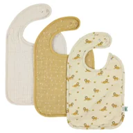Śliniaki i fartuszki - Zestaw Śliniaków 3-Pack - Lively Lion Trixie Baby - miniaturka - grafika 1