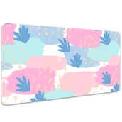 Podkładki na biurko - Podkładka na biurko dla dzieci Kolorowy wzór 100x50 cm - miniaturka - grafika 1