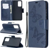 Etui i futerały do telefonów - Etui König Design kompatybilne z Samsung Galaxy A52 4G / 5G / A52s z imitacji skóry - Niebieskie etui na telefon komórkowy - miniaturka - grafika 1