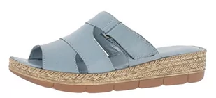 Andrea Conti Klapki damskie, niebieskie, 36 EU, niebieski, 36 EU - Klapki i japonki damskie - miniaturka - grafika 1