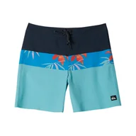 Spodenki męskie - Męskie Szorty QUIKSILVER SURFSILK PANEL 18 AQYBS03656-BYC6 – Niebieski - miniaturka - grafika 1