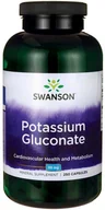 Witaminy i minerały - Swanson - Glukonian Potasu, 99 mg, 250 kapsułek - miniaturka - grafika 1