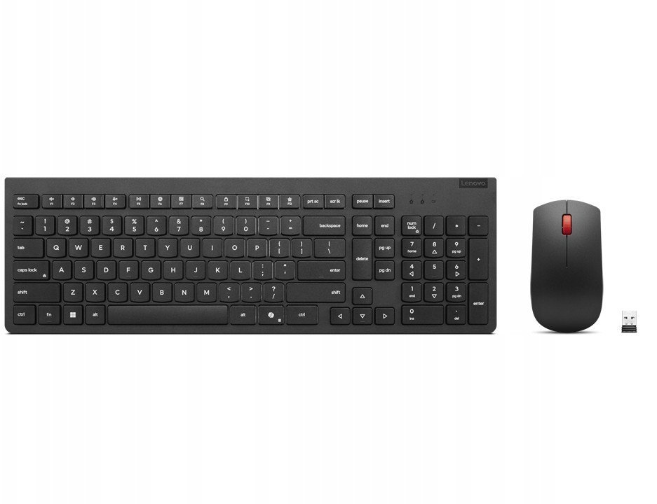 Lenovo Essential Keyboard and Mouse Combo Wireless Russian/Cyrillic Black 2.4 GHz 4X31R64481