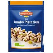 Orzeszki - PISTACJE JUMBO PRAŻONE SOLONE BIO 125 g - MORGENLAND - miniaturka - grafika 1