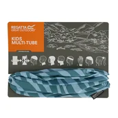 Szaliki i chustki dla dzieci - Regatta Komin dziecięcy Printed II Zielony - miniaturka - grafika 1