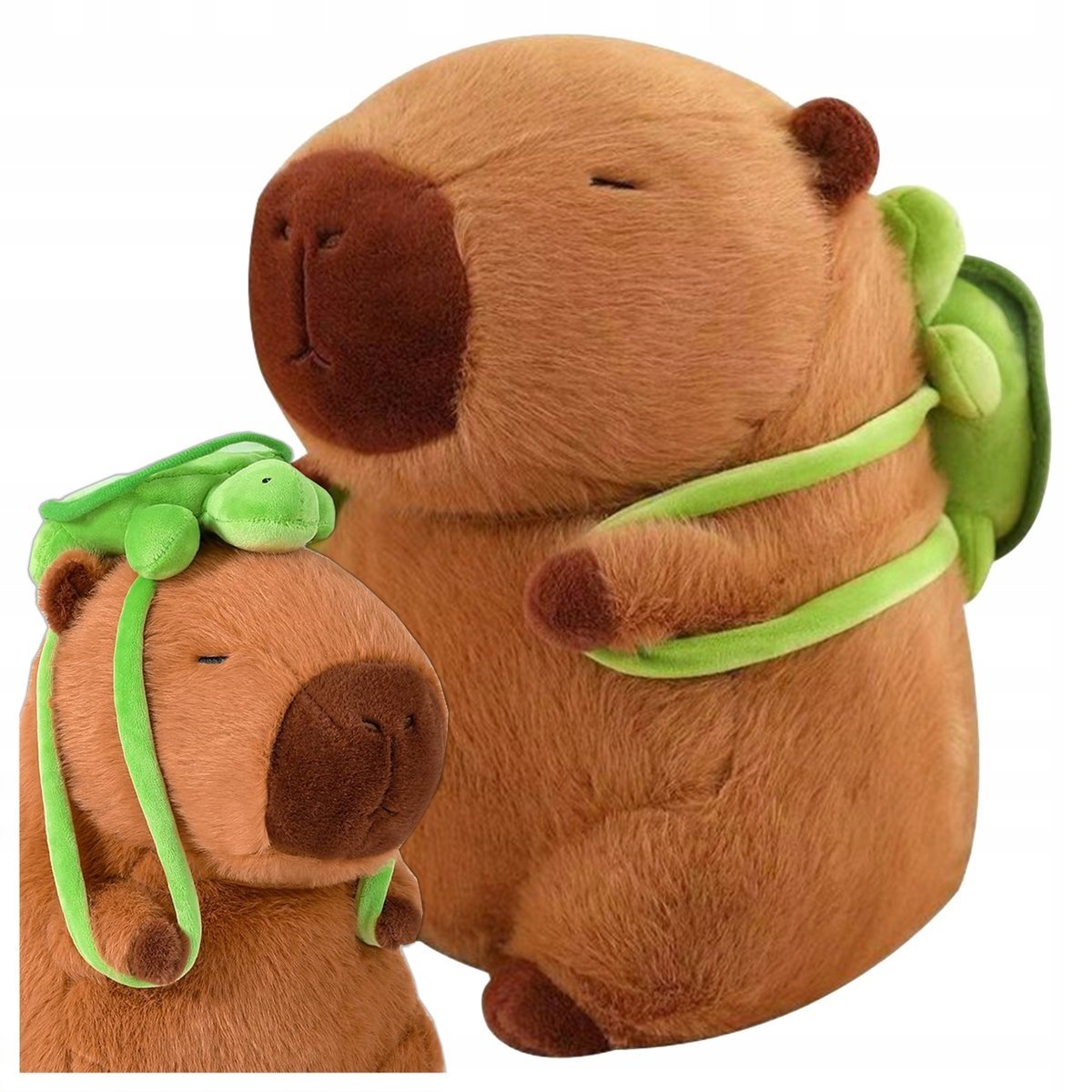 Kapibara Plecak 40 cm Maskotka Zabawka Dla Dziecka Pluszak z Plecakiem XXL