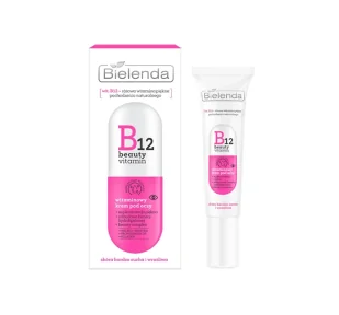 Bielenda B12 Beauty Vitamin witaminowy krem pod oczy 15 ml - Kosmetyki pod oczy Bielenda B12 Beauty Vitamin witaminowy krem pod oczy 15 ml - Kosmetyki pod oczy - miniaturka - grafika 1