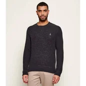 Swetry męskie - POLO RALPH LAUREN Wełniany sweter Regular Fit - miniaturka - grafika 1