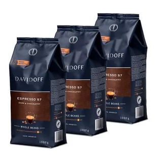 Kawa ziarnista DAVIDOFF Espresso 57 3 x 1 kg - Kawa - miniaturka - grafika 1