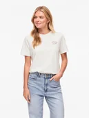 Koszulki i topy damskie - Vila Koszulka "Visybilla Cherry" w kolorze białym - miniaturka - grafika 1