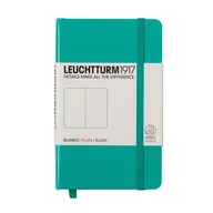 Notesy i bloczki - Leuchtturm, Notes Pocket, 185 stron, gładki, szmaragdowy - miniaturka - grafika 1