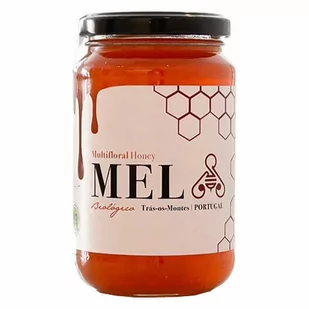 Portugalski miód wielokwiatowy BIO z regionu Trás-os-Montes Mel Santa Maria 500g - Miód - miniaturka - grafika 1