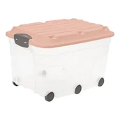Pudła i pojemniki do przechowywania - Plastikowy pojemnik z pokrywką Roller – Rotho - miniaturka - grafika 1