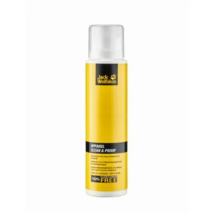Preparat czyszczący z impregnatem do odzieży Jack Wolfskin APPAREL CLEAN & PROOF 300 ml - ONE SIZE - Środki do obuwia i ubrań - miniaturka - grafika 1