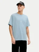 Koszulki męskie - Jack & Jones T-Shirt Soho 12297678 Niebieski Regular Fit - miniaturka - grafika 1
