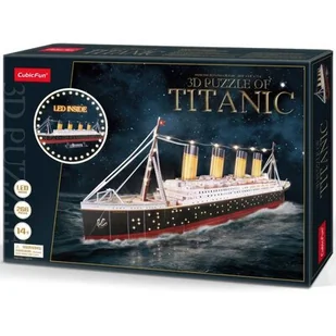 Cubic Fun Puzzle 3D LED Titanic 20521 - Puzzle - miniaturka - grafika 1