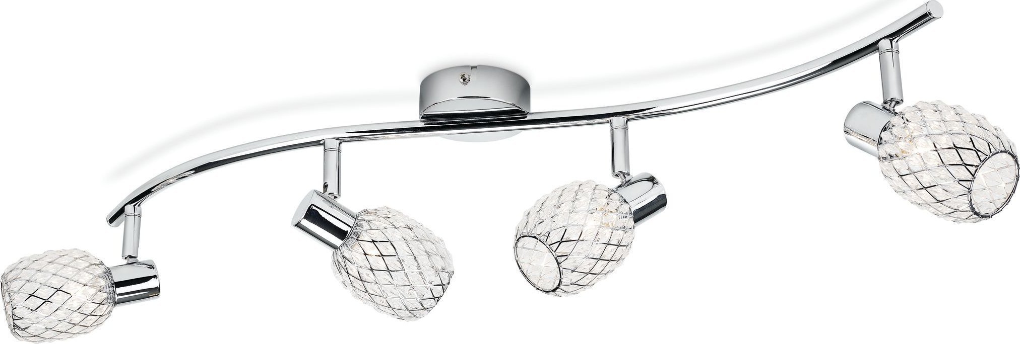 Lampa sufitowa Philips Philips Essentials Spot light, Surfaced lighting spot, G9, 4 bulbs, 220-240 V, Chrome