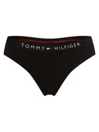 Majtki damskie - Tommy Hilfiger - Stringi damskie, czarny - miniaturka - grafika 1