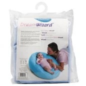 Poduszki do karmienia - Nuvita Pokrowiec na poduszkę do karmienia DreamWizard, Niebieski - miniaturka - grafika 1