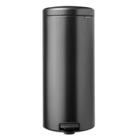 Kosze na śmieci - Kosz na śmieci z pedałem BRABANTIA NewIcon 233524 wyjmowane wiadro, nie przepuszcza zapachów, stal 30L Szary - miniaturka - grafika 1