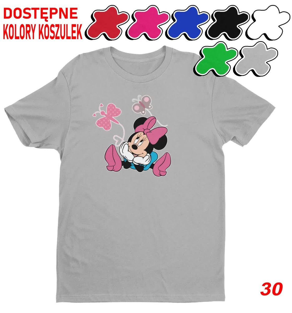 Dziecięca Koszulka Z Nadrukiem Duży Wybór -M 134-140