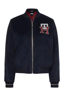 Kurtka damska Tommy Hilfiger Wool Blend Varsity bomberka-L - Kurtki damskie - miniaturka - grafika 1