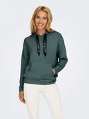 Bluzy damskie - ONLY Bluza w kolorze morskim - miniaturka - grafika 1