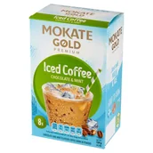 Kawa - Iced Coffee Mokate Gold o smaku czekolady z miętą 120 g - miniaturka - grafika 1