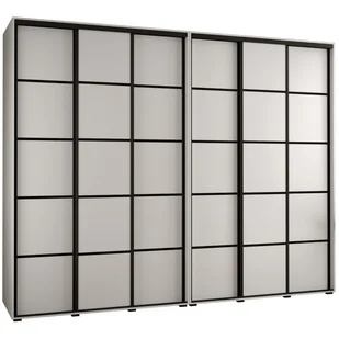 Szafa przesuwna wysoka Davos 4 300 głębokość 60 cm wysokość 235,2 cm - Szafy - miniaturka - grafika 1