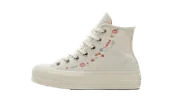 Buty sportowe męskie - Converse Chuck Taylor All Star Lift Hi Things To Grow Egret - miniaturka - grafika 1