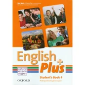 Książki do nauki języka angielskiego - English Plus 4 Podręcznik. Klasa 1-3 Gimnazjum Język angielski - Ben Wetz, Diana Pye, Jenny Quintana - miniaturka - grafika 1