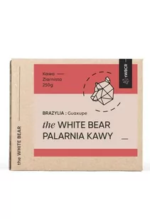 THE WHITE BEAR Kawa ziarnista The White Bear Brazylia Guaxupe 250g 6521-uniw - Kawa - miniaturka - grafika 1