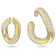 Kolczyki - Kolczyk Swarovski - Dextera, White, Gold 5615734 - miniaturka - grafika 1