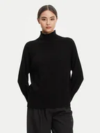 Swetry damskie - Marella Golf Ismaele 2523366394 Czarny Oversize - miniaturka - grafika 1