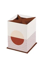 Ołówki - Clairefontaine 116076C - Wielofunkcyjny pojemnik na ołówki/pędzle/długopisy kartonowe w ciepłych kolorach i kształtach geometrycznych - Kwadratowy 8,5x8,5x11 cm - Home Office - Kolekcja Terracotta - miniaturka - grafika 1