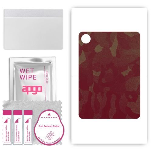 folia naklejka skórka strukturalna na TYŁ do Vivo Pad2 - Moro Camo Bordowy - apgo SKINS