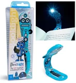 Zakładki do książek - Flexilight Pals Robot Blue - Lampka do książki - Thinking Gifts - miniaturka - grafika 1
