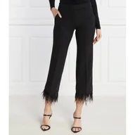 Spodnie damskie - Michael Kors Spodnie | flare fit - miniaturka - grafika 1