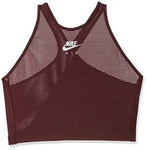 Nike Tank Air Miler damska koszulka sportowa czarny czarny/biały L - Koszulki i topy damskie - miniaturka - grafika 1