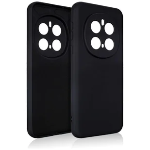 Etui Beline Silicone Honor Magic 7 Pro 5G czarny - Etui i futerały do telefonów - miniaturka - grafika 1