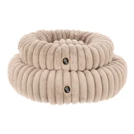 Legowiska dla psów - Luksusowe legowisko dla psa lub kota Petstories Cloud Creme Rozmiar S - miniaturka - grafika 1