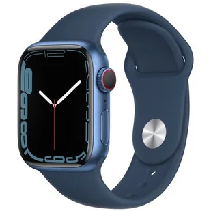 Apple Watch 7 LTE 45mm Blue Aluminum/Abyss Blue Sport - Smartwatch - miniaturka - grafika 1