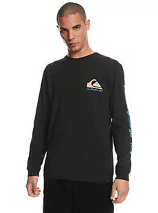 Quiksilver Omni Logo Ls Koszulka męska (zestaw 1) - Koszulki męskie - miniaturka - grafika 1