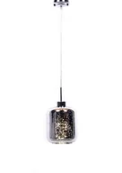Lampy sufitowe - Lumina Deco Deco NOWOCZESNA LAMPA WISZĄCA ZWIS CHROMOWANA ALACOSMO W1 - miniaturka - grafika 1