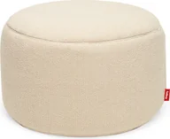 Pufy i podnóżki - Puf Point Large Sherpa ecru - miniaturka - grafika 1
