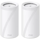 Routery - TP-LINK Deco BE85 2.4 / 5 / 6 GHz (TriBand), Wi-Fi Mesh (2 szt.) - miniaturka - grafika 1
